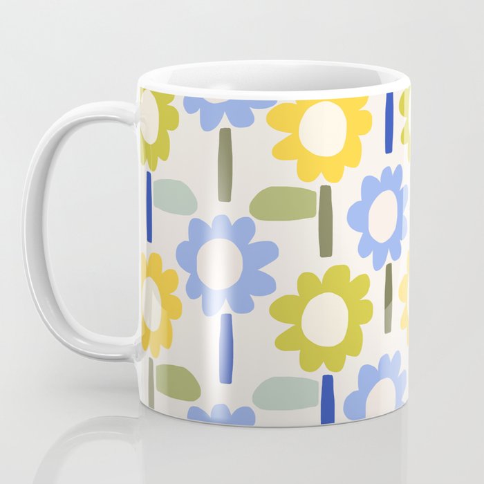 Lazy Daisy stitch - Spring Coffee Mug Gallery Image 3
