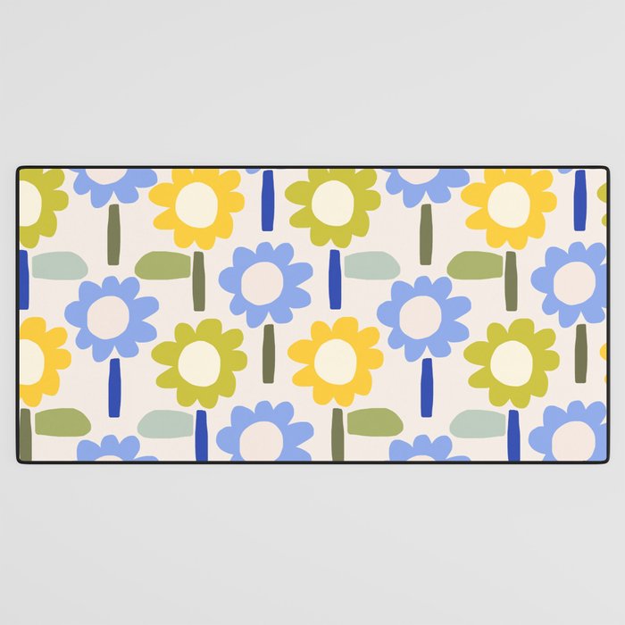 Lazy Daisy stitch - Spring Desk Mat Gallery Image 3