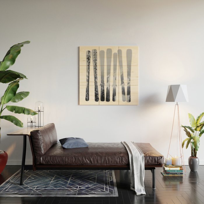Morrisey Skis | Ski Designs | DopeyArt Wood Wall Art Gallery Image 2