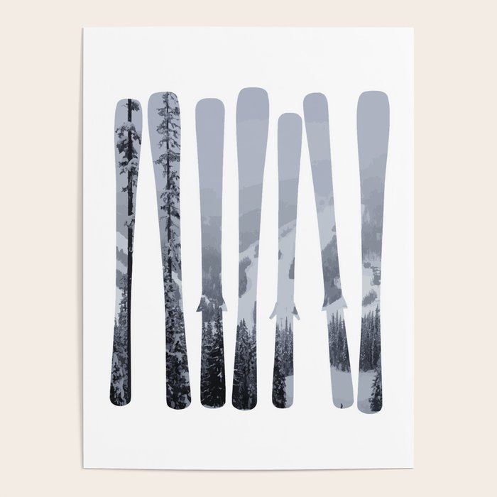 Morrisey Skis | Ski Designs | DopeyArt Poster Gallery Image 4