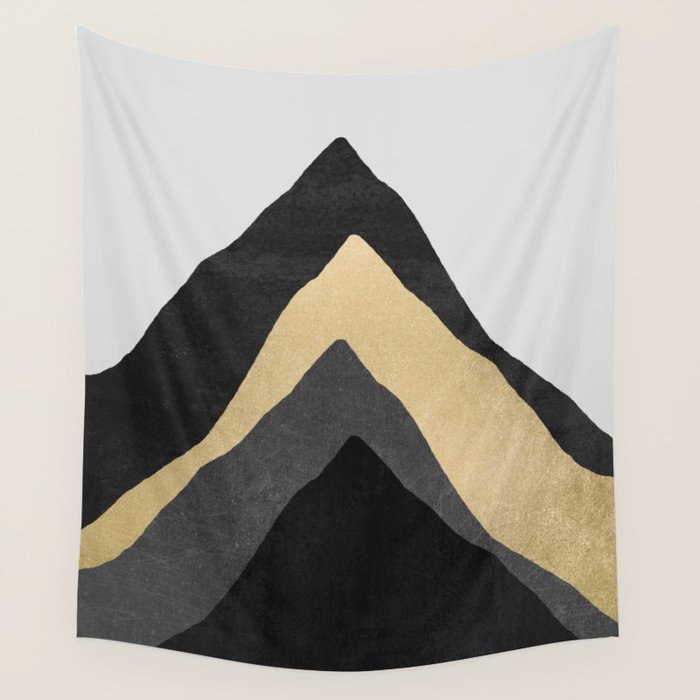 Four Mountains Wall Tapestry Gallery Image 1