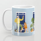 People on balconies Coffee Mug Gallery Image 3