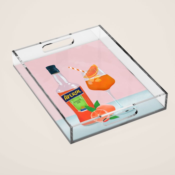Aperol Spritz Acrylic Tray Gallery Image 1