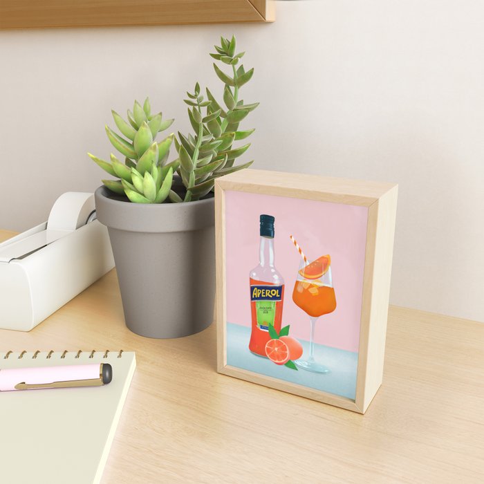 Aperol Spritz Mini Art Print Gallery Image 2