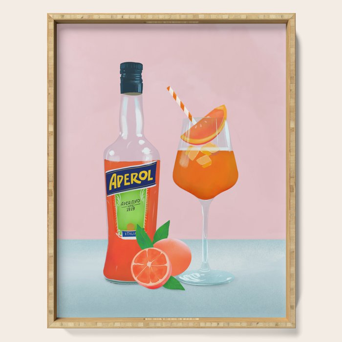 Aperol Spritz Serving Tray Gallery Image 1