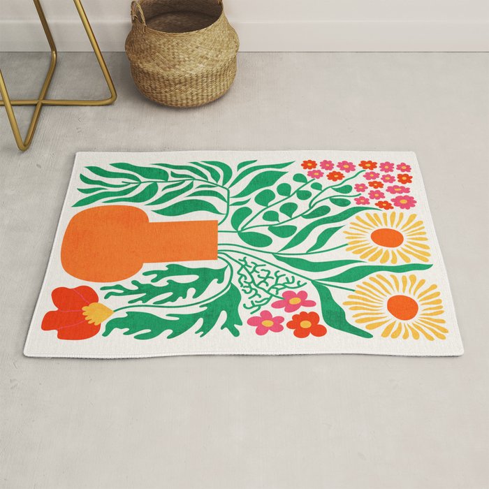 New York: Flower Market 01 | Botanica Edition Rug Gallery Image 1