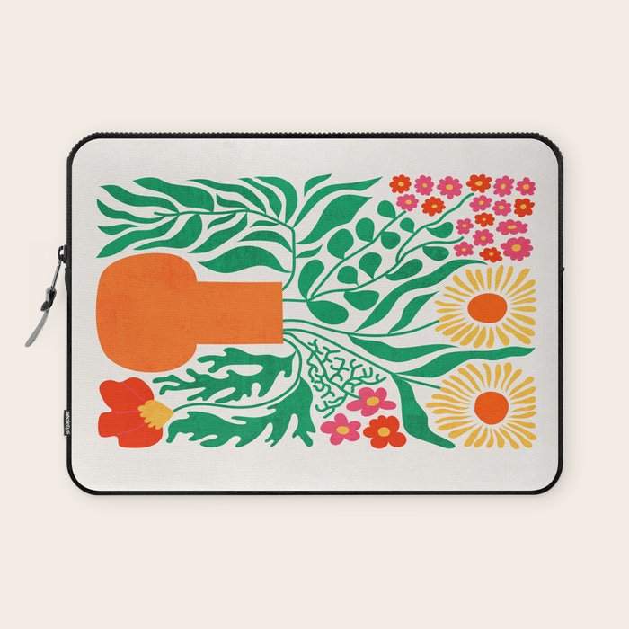 New York: Flower Market 01 | Botanica Edition Laptop Sleeve Gallery Image 1