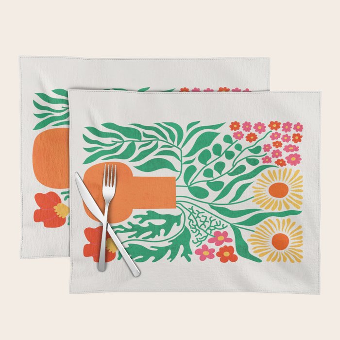 New York: Flower Market 01 | Botanica Edition Placemat Gallery Image 1