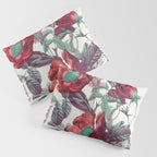 red flowers Pillow Sham Gallery Image 3