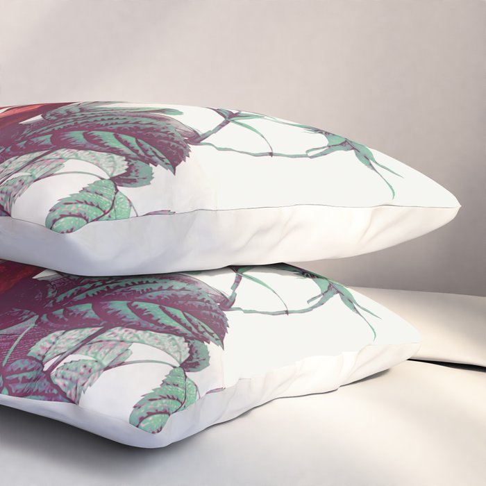 red flowers Pillow Sham Gallery Image 3
