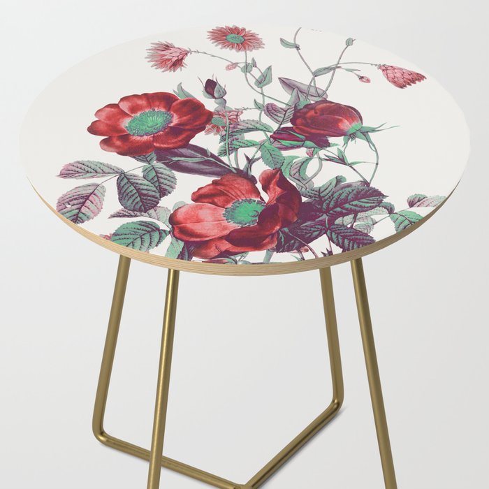 red flowers Side Table Gallery Image 2