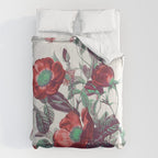 red flowers Comforter Gallery Image 6