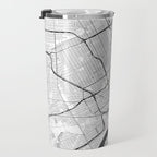 Detroit Map Gray Travel Mug Gallery Image 3