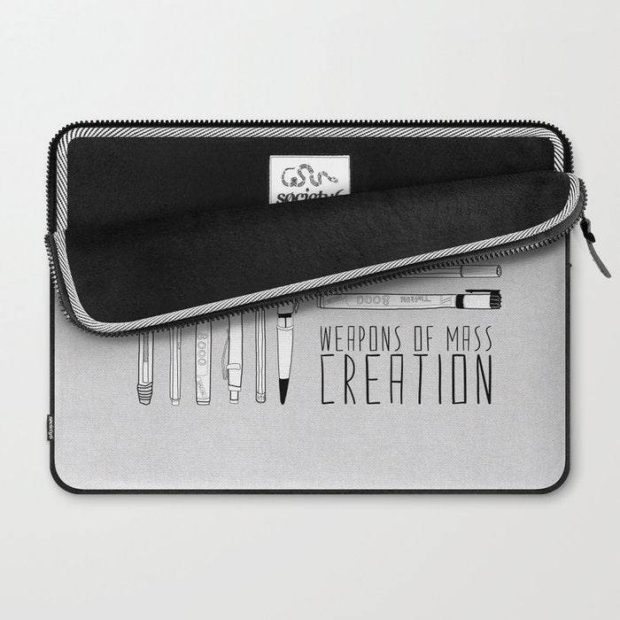 weapons of mass creation Laptop Sleeve Gallery Image 2