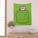 My Sleepy Pet Wall Tapestry Gallery Image 2