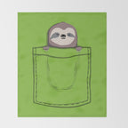 My Sleepy Pet Throw Blanket Gallery Image 2