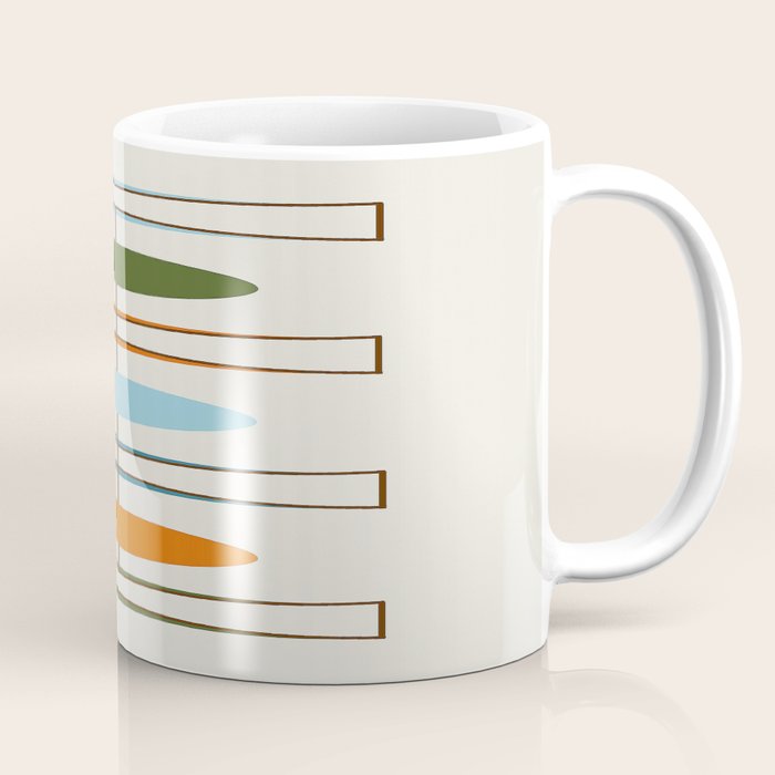 Mid-Century Modern Art 1.2 Coffee Mug Gallery Image 1