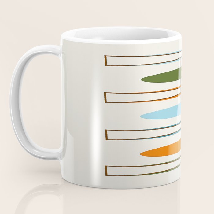 Mid-Century Modern Art 1.2 Coffee Mug Gallery Image 3