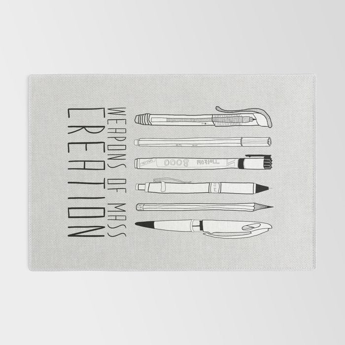weapons of mass creation Rug Gallery Image 2