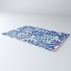 Mid Century Winter Blues Rug Gallery Image 3