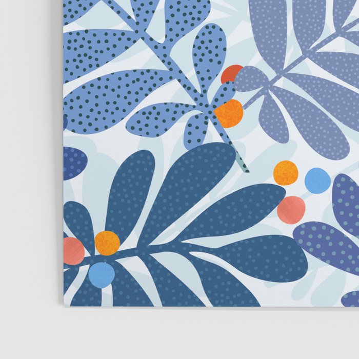 Mid Century Winter Blues Poster Gallery Image 3