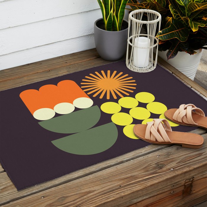 Retro 18B Outdoor Rug Gallery Image 2