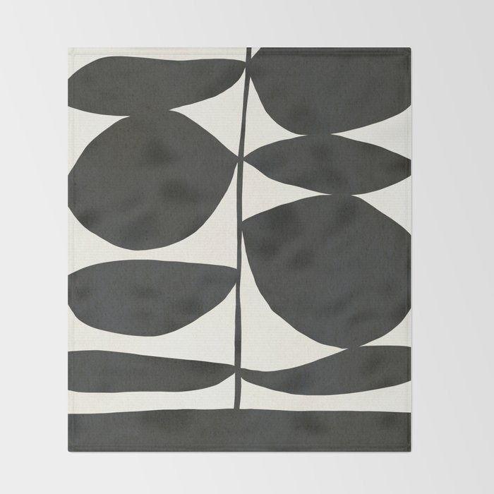 Flower V03 Throw Blanket Gallery Image 2