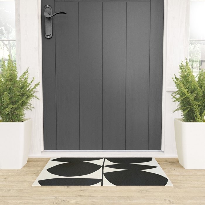 Flower V03 Welcome Mat Gallery Image 3