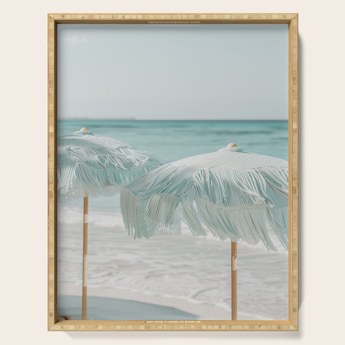 summer beach  clxxvii Serving Tray Gallery Image 1