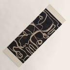 Abstract line art 206 Yoga Mat Gallery Image 1
