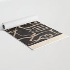 Abstract line art 206 Yoga Mat Gallery Image 2