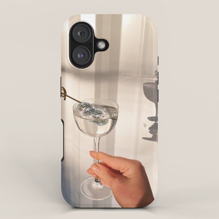 Disco Martini iPhone Case Gallery Image 1