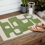 Modern Abstract Shapes 103 Outdoor Rug Gallery Image 2