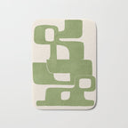 Modern Abstract Shapes 103 Bath Mat Gallery Image 1