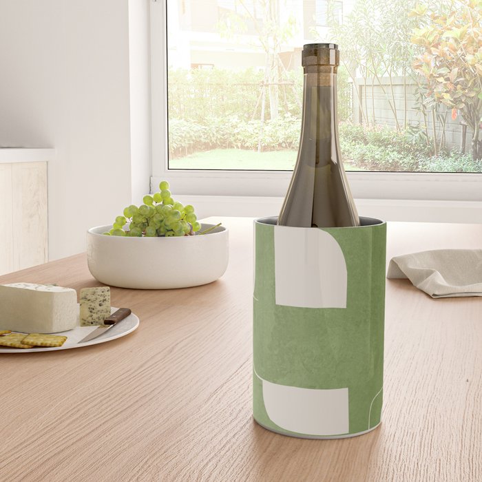 Modern Abstract Shapes 103 Wine Chiller Gallery Image 4