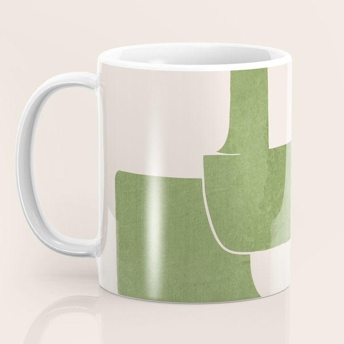 Modern Abstract Shapes 103 Coffee Mug Gallery Image 3