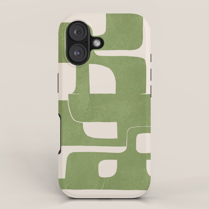 Modern Abstract Shapes 103 iPhone Case Gallery Image 1