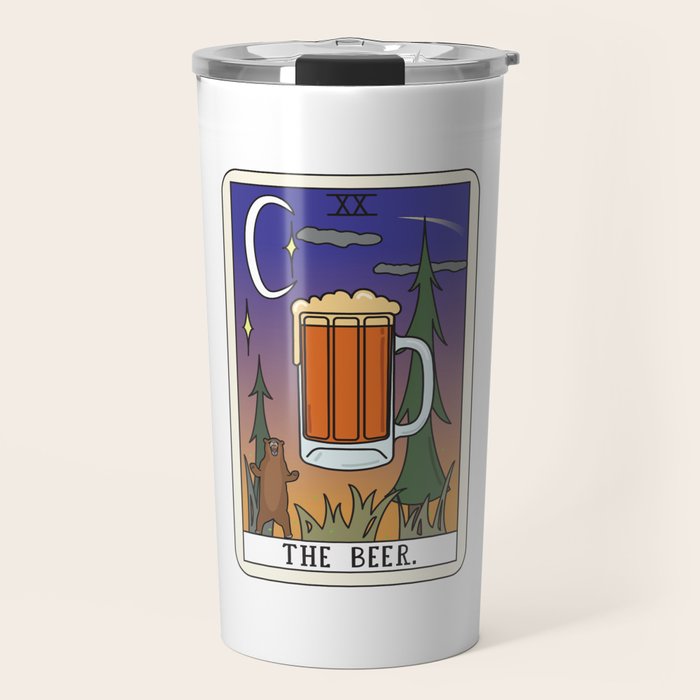 Beer Reading Travel Mug Gallery Image 1
