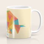 Fractal Geometric Bull Coffee Mug Gallery Image 1
