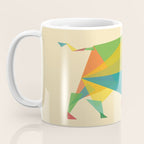 Fractal Geometric Bull Coffee Mug Gallery Image 3