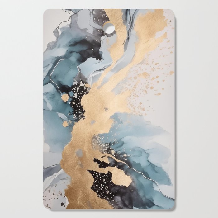 Splash of gold Cutting Board Gallery Image 1