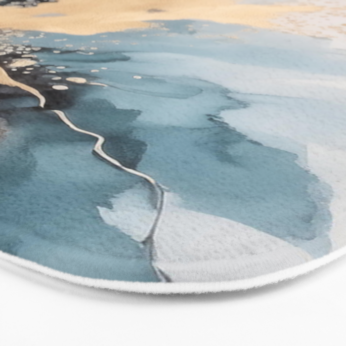 Splash of gold Bath Mat Gallery Image 3