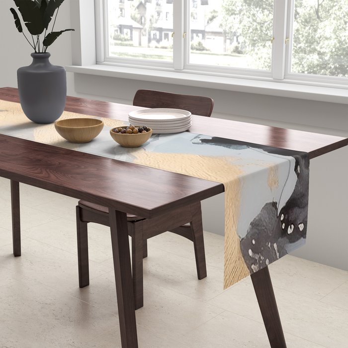 Splash of gold Table Runner Gallery Image 2