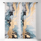 Splash of gold Window Curtain Gallery Image 5