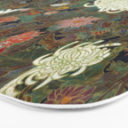 flower Japanese painting Bath Mat Gallery Image 3