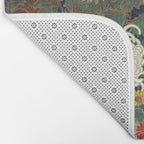 flower Japanese painting Bath Mat Gallery Image 2