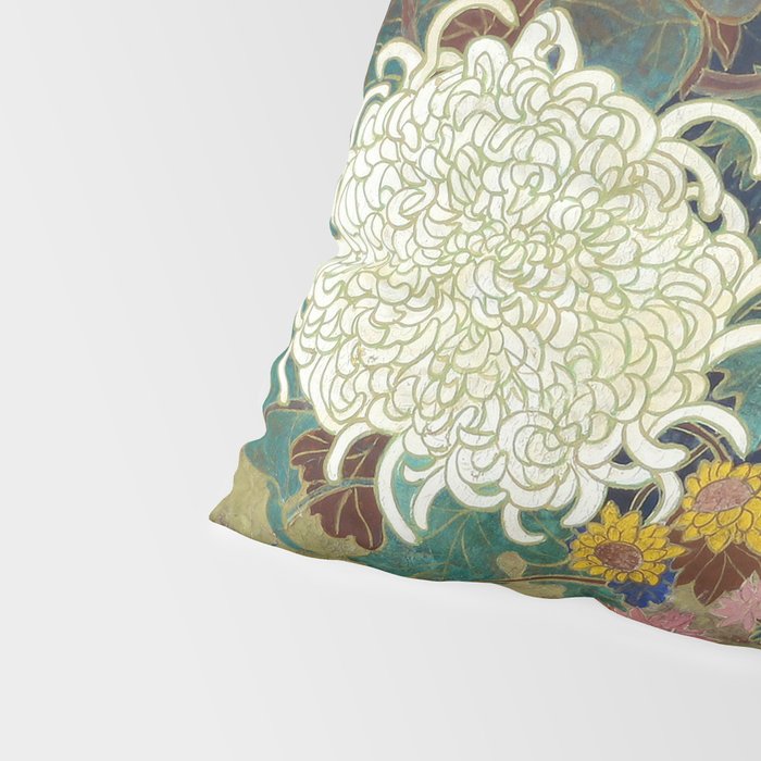 flower Japanese painting Pillow Sham Gallery Image 4
