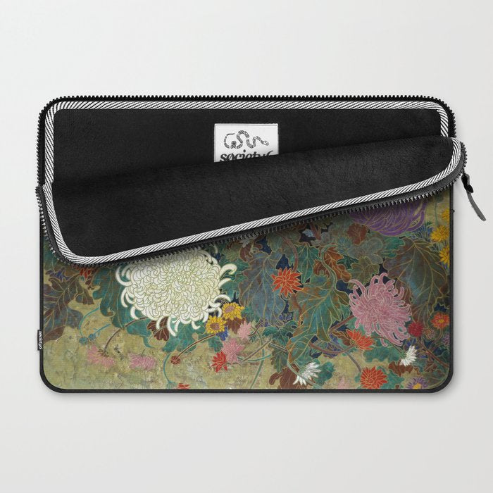 flower Japanese painting Laptop Sleeve Gallery Image 2