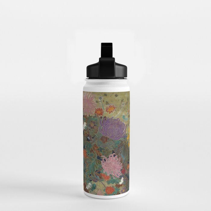 flower Japanese painting Water Bottle Gallery Image 2