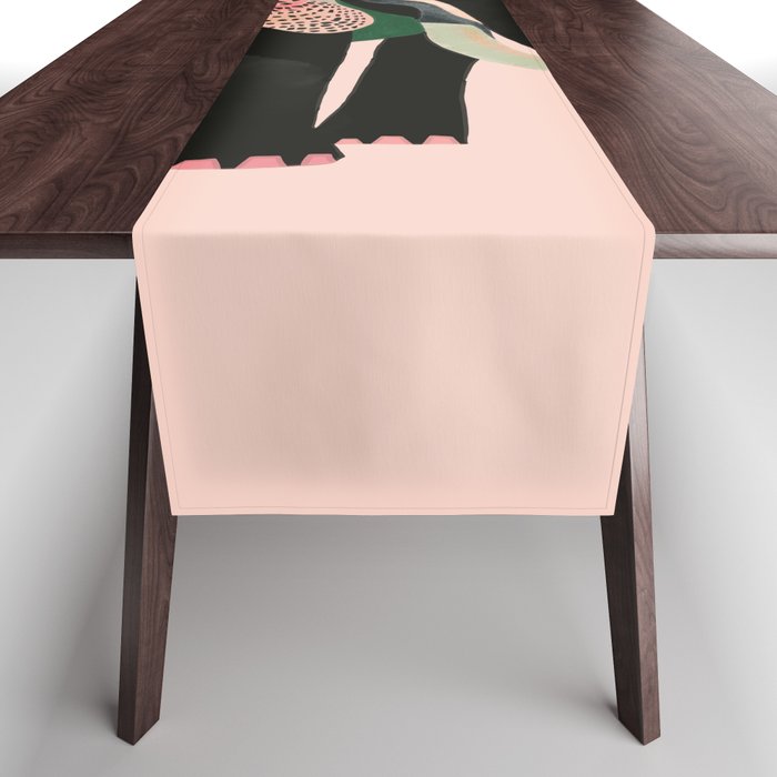 Abstract Elephant Table Runner Gallery Image 1